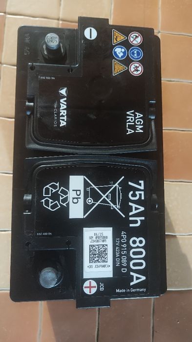 Baterie auto NOUA originala Varta -Volskwagen/Banner -Porsche