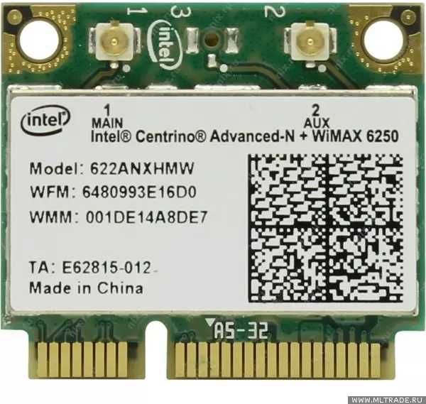 Продам контроллер Intel Centrino Advanced-N 6250