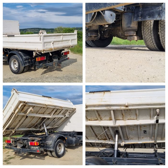 Man 7,5t  basculabil - 3 parti- Iveco - Atego