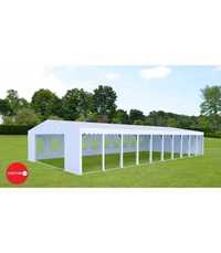 CORT EVENIMENTE 10x20m professional XXL, PVC alb, Nou, CORTURI24.RO