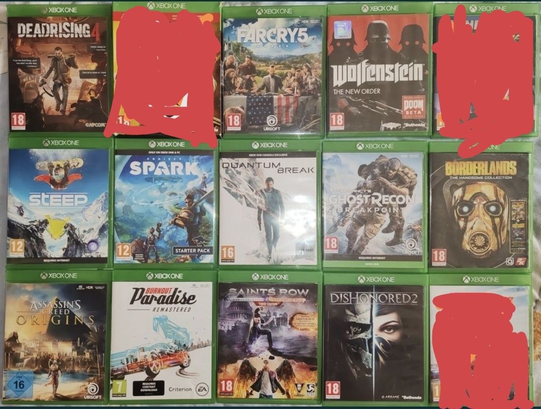 Игри за Xbox one използвани Xbox one s/x/ Series X