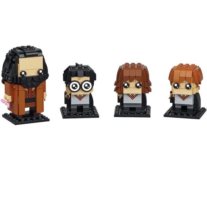 LEGO® BrickHeadz™ - Harry, Hermione, Ron si Hagrid™ 40495, 466 piese