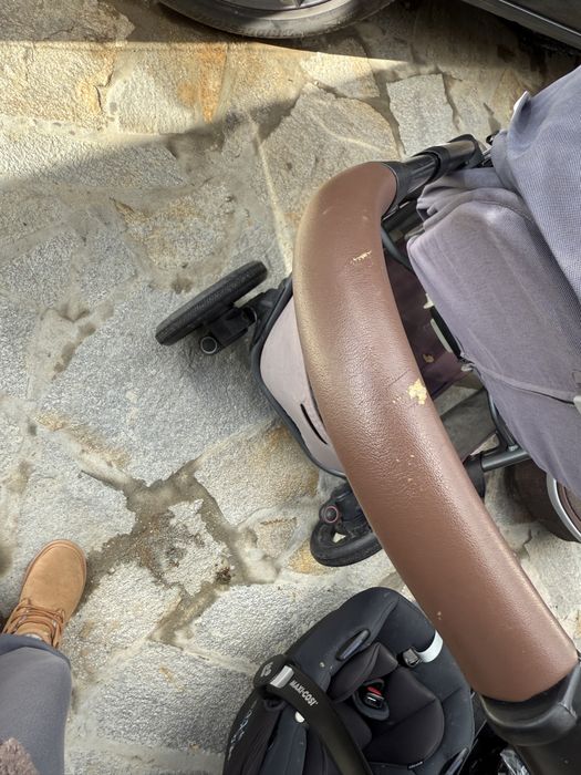 Количка Maxi Cosi Adorra 3 in 1, столче за кола, кош за новородено