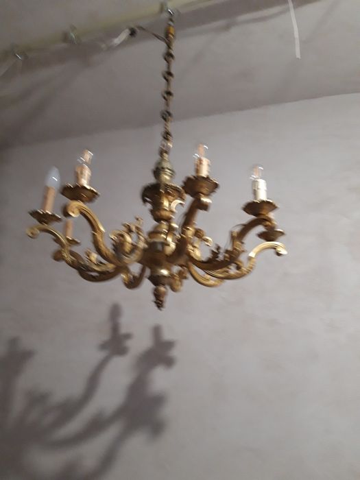 Candelabru din bronz masiv