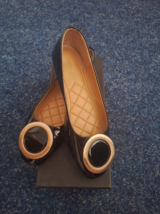 Balerini lacuiti 36 piele