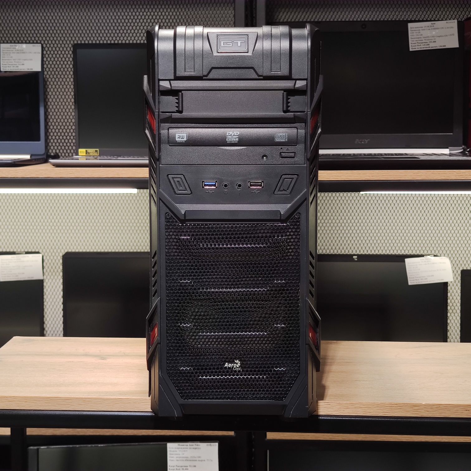 Системный блок AeroCool, Intel core i3-2/2GB/HDD500GB, 9662/A10