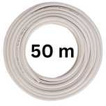Cablu electric 3x1.5 mm² alb, 50 m -