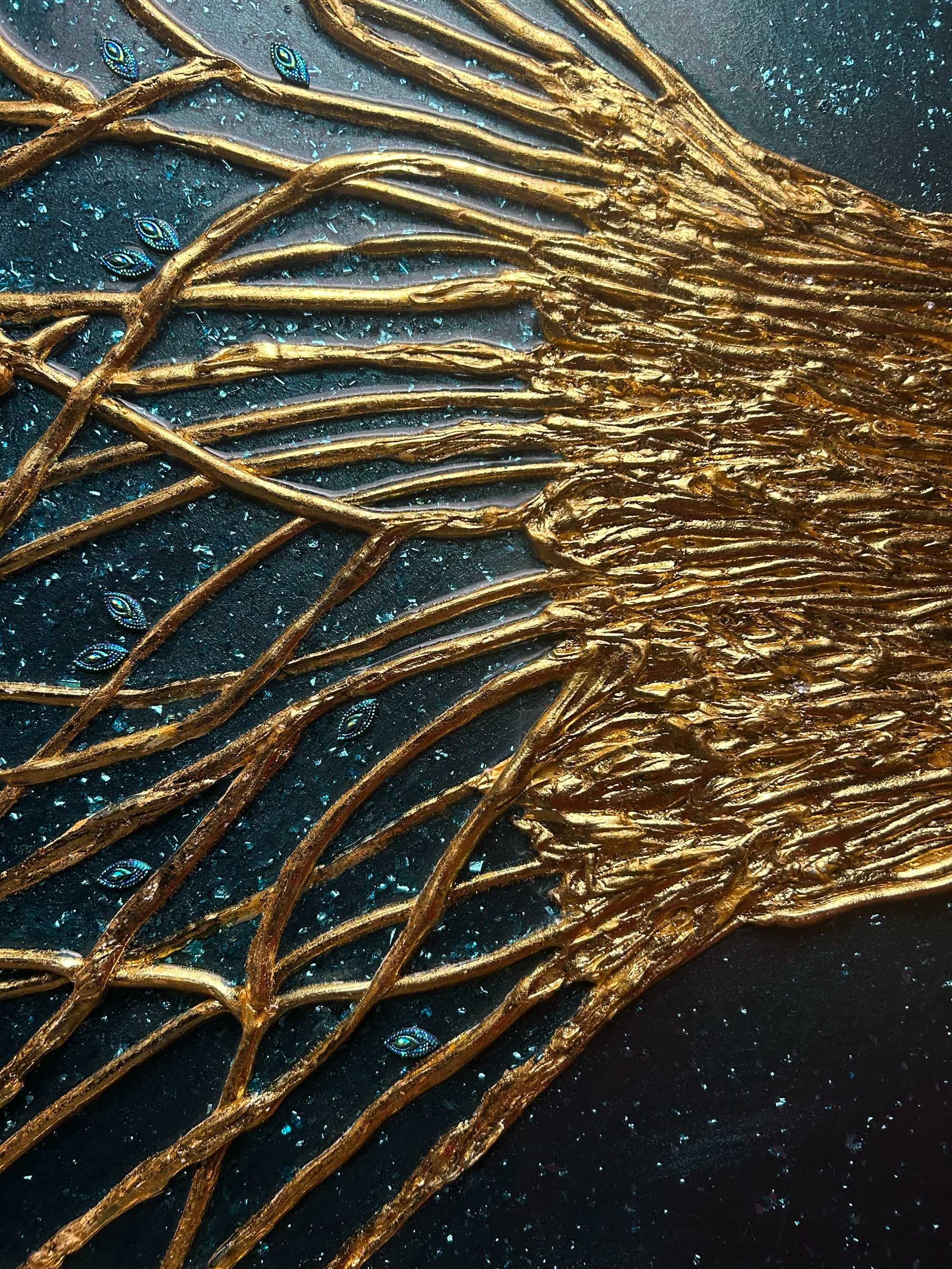 Whispering Branches + LED + Gold рамка + Сертификат + Лукс Опаковка