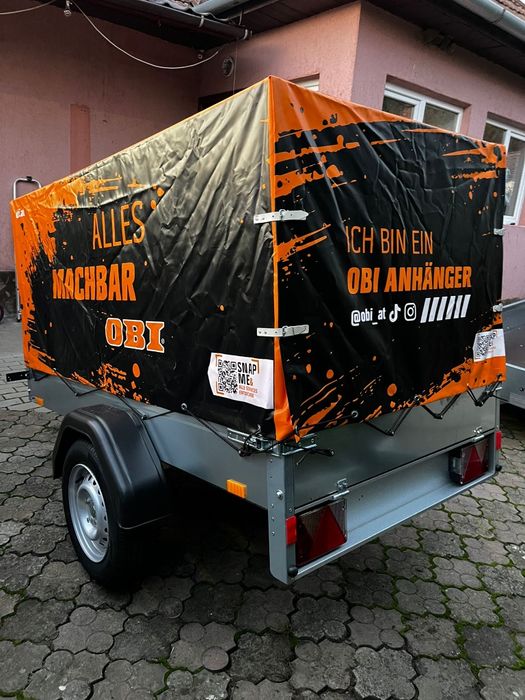 Remorca 750kg STEMA NOU