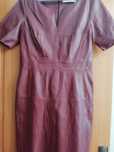 Rochie imitatie piele