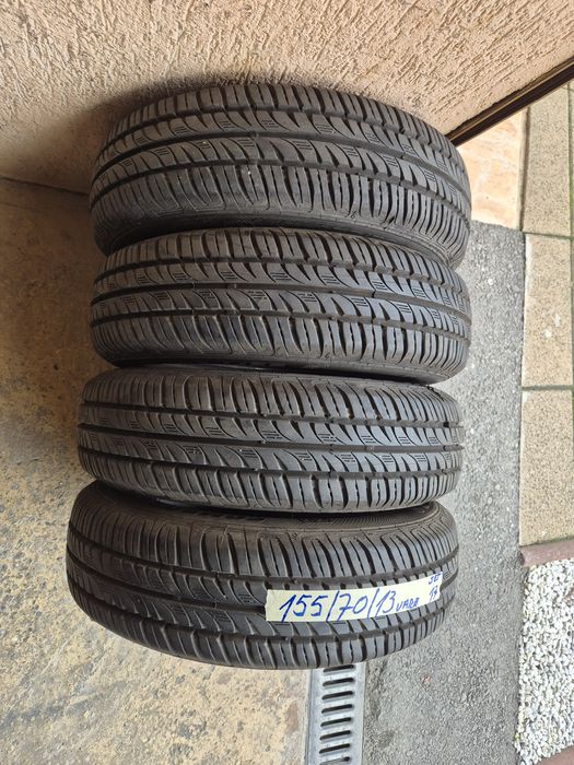 Vând cauciucuri 155/70/13 set complet imp Germania//Semperit//
