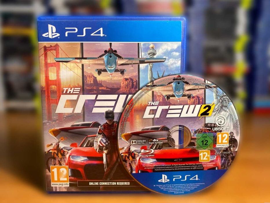 Лицензия The Crew 2 PS4/PS5 Крю Пс5 Большой Выбор Игр