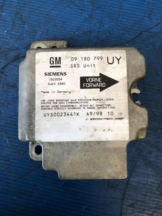 calculator airbag opel astra g