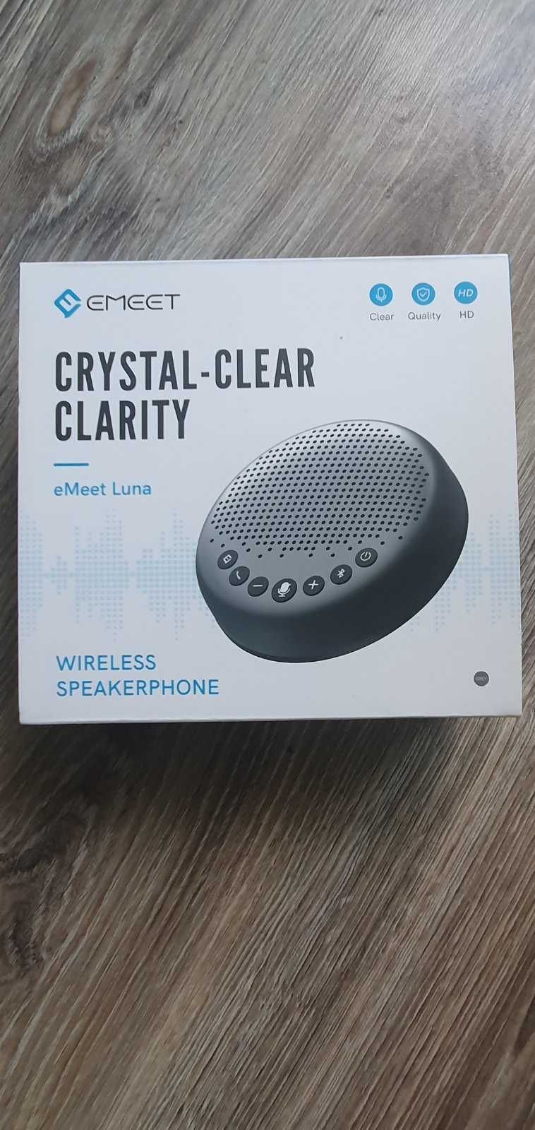 Безжичен високоговорител eMeet Luna Crystal-Clear Clarity