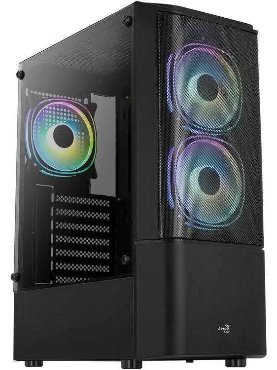 Корпус AeroCool Quantum Mesh, черный, Midi Tower