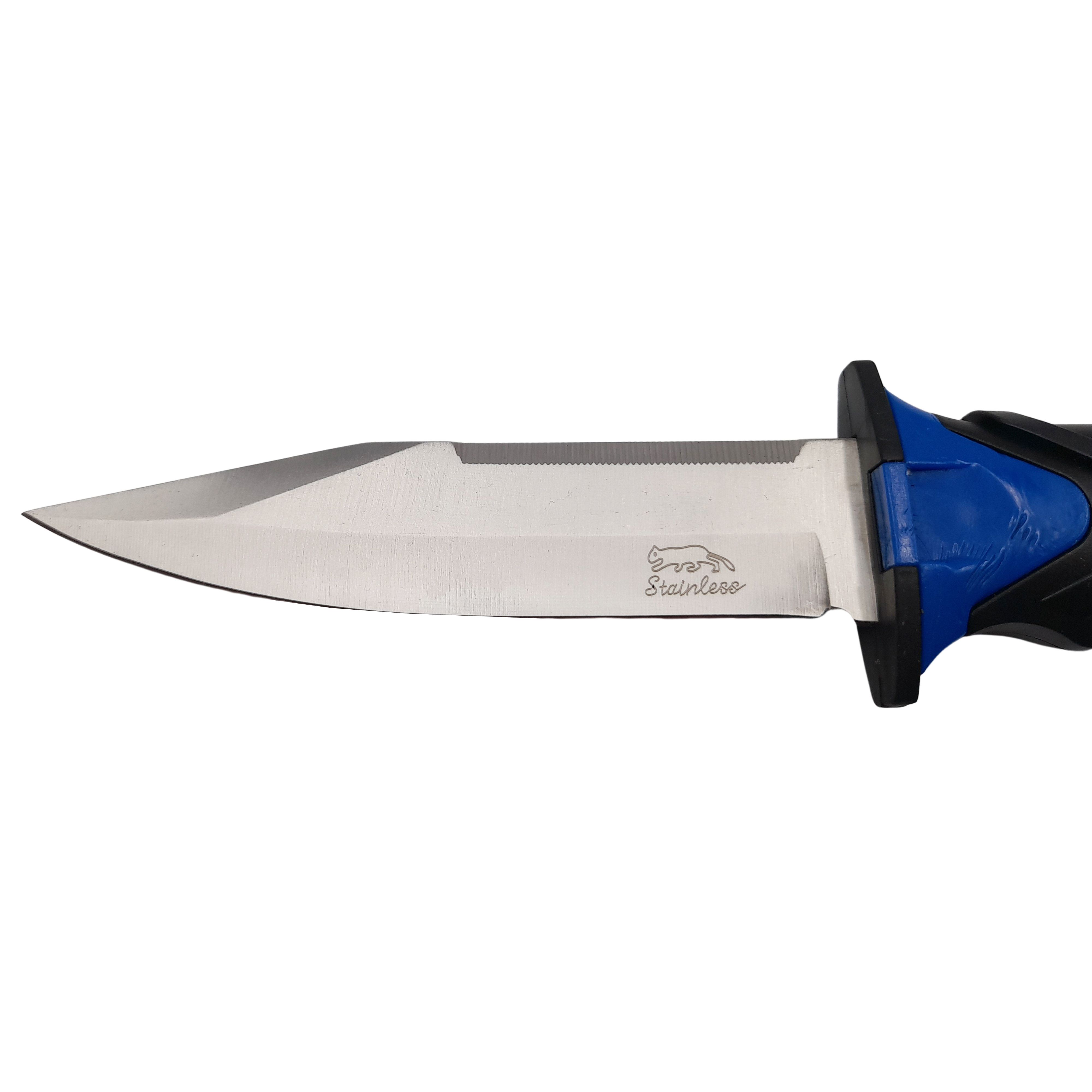 Cutit vanatoare IdeallStore®, Survival Blade, 28.5 cm, teaca inclusa