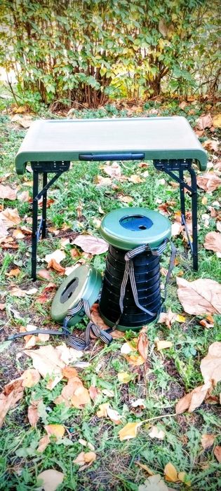 Masa camping cu 2 scaune