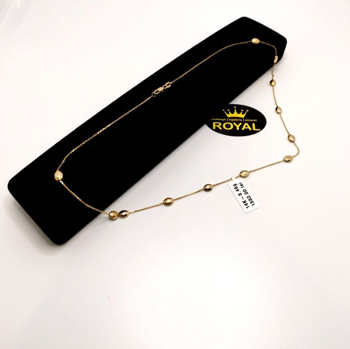 Bijuteria Royal lant din aur 14k 3.46 gr
