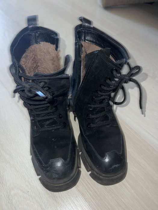 Продам зимнюю обувь натуралка полностью