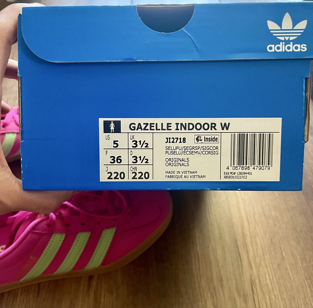 Gazelle Adidas Indoor