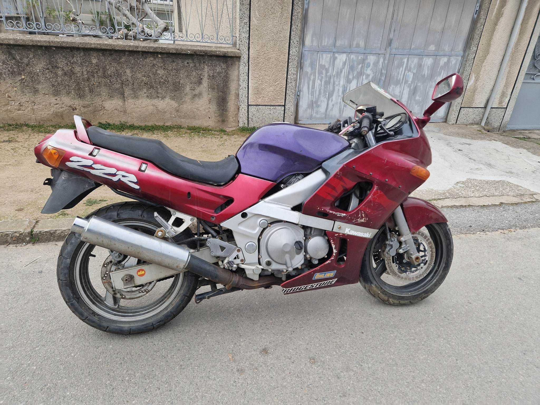 Kawasaki zzr600 на части