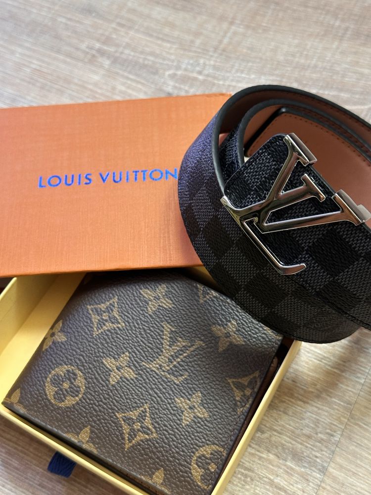 Louis vuitton портмоне и колан