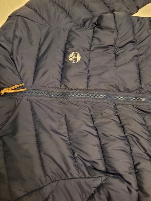 Geaca Puffer TimberLand pentru copii, albastru inchis, marime: 150