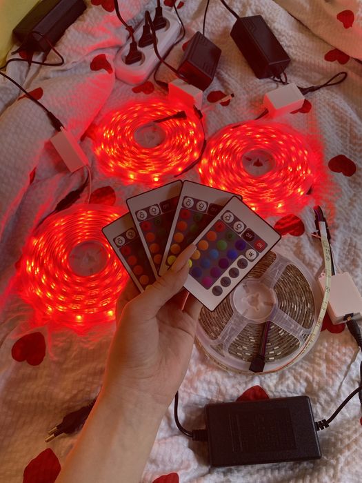 Светодиодная лента 20 м, новая, самоклеящаяся