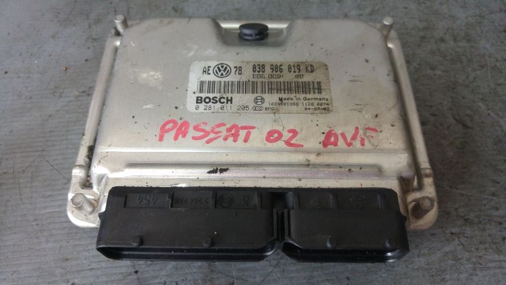 calculator motor vw passat b5 1.9 tdi avf 038906019kd 0281011205