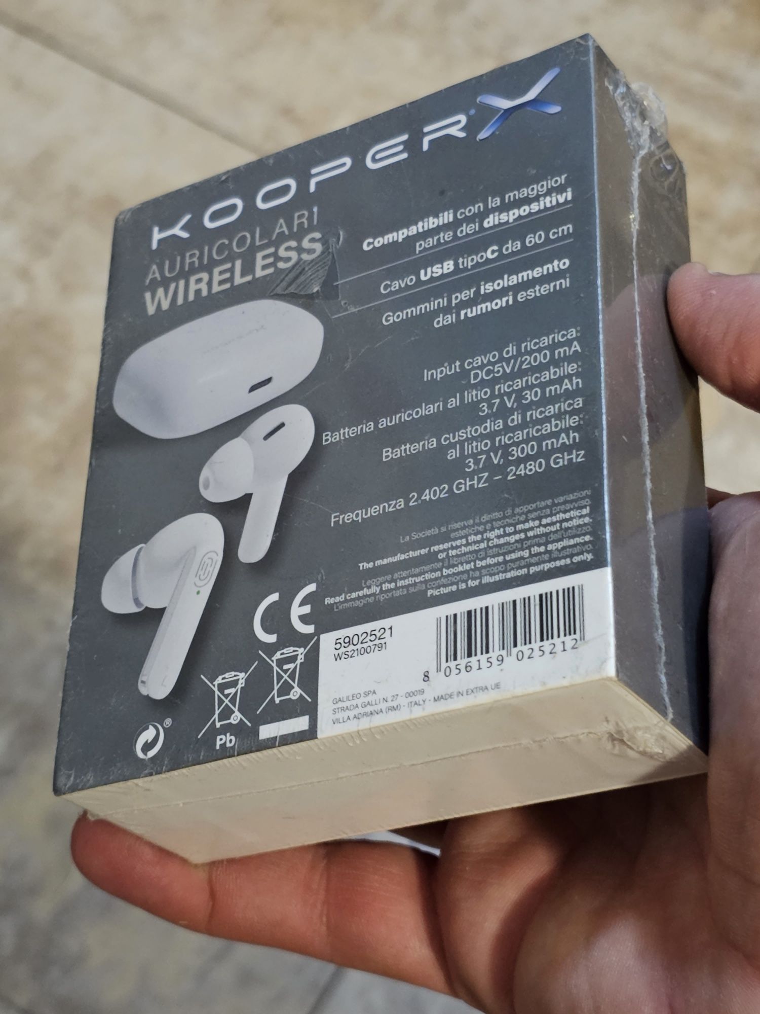 Casti Kooper X wireless (produs sigilat)