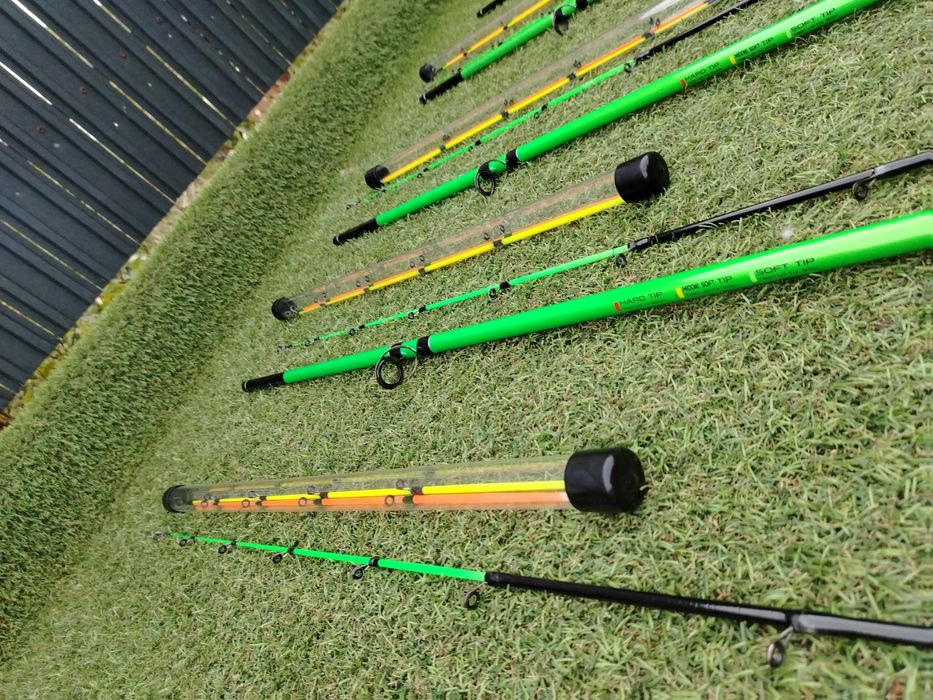 SET 4 Lansete carbon FEEDER Fl Aqua FORCE 3m + 4 Mulinete Qc 6000 7 ru