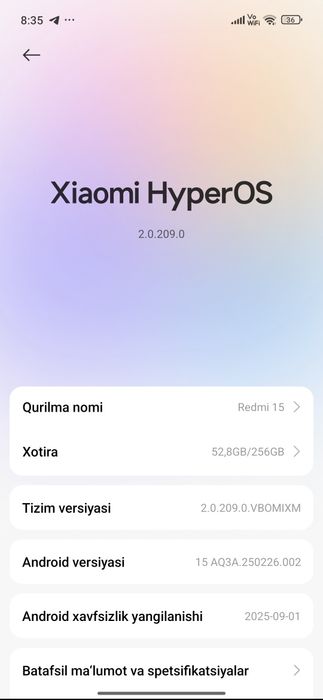 Redmi 15 srochna