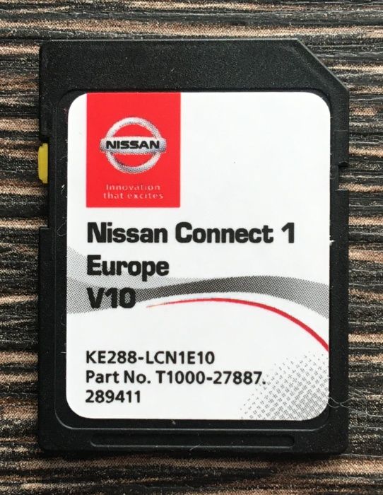 Ново NISSAN Connect 1 (LCN1) V12 MAPS SD CARD 2024 сд карта Нисан C2-3
