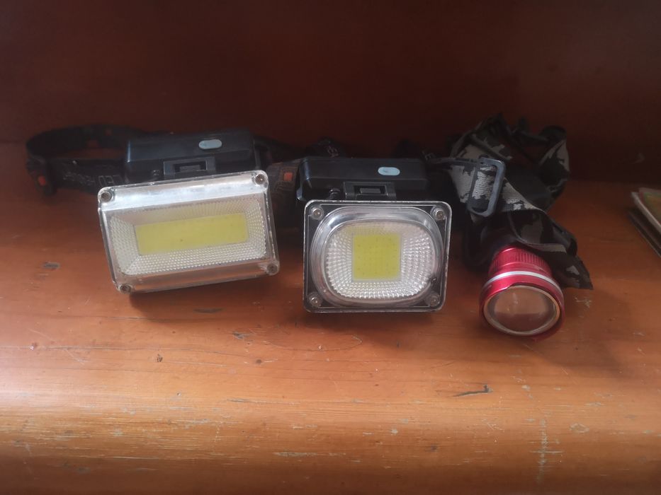 Фонари налобные.