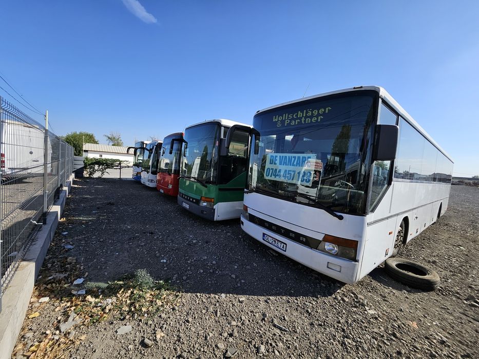 Autobuze Setra - Mercedes - Volvo - Man Flota de vanzare