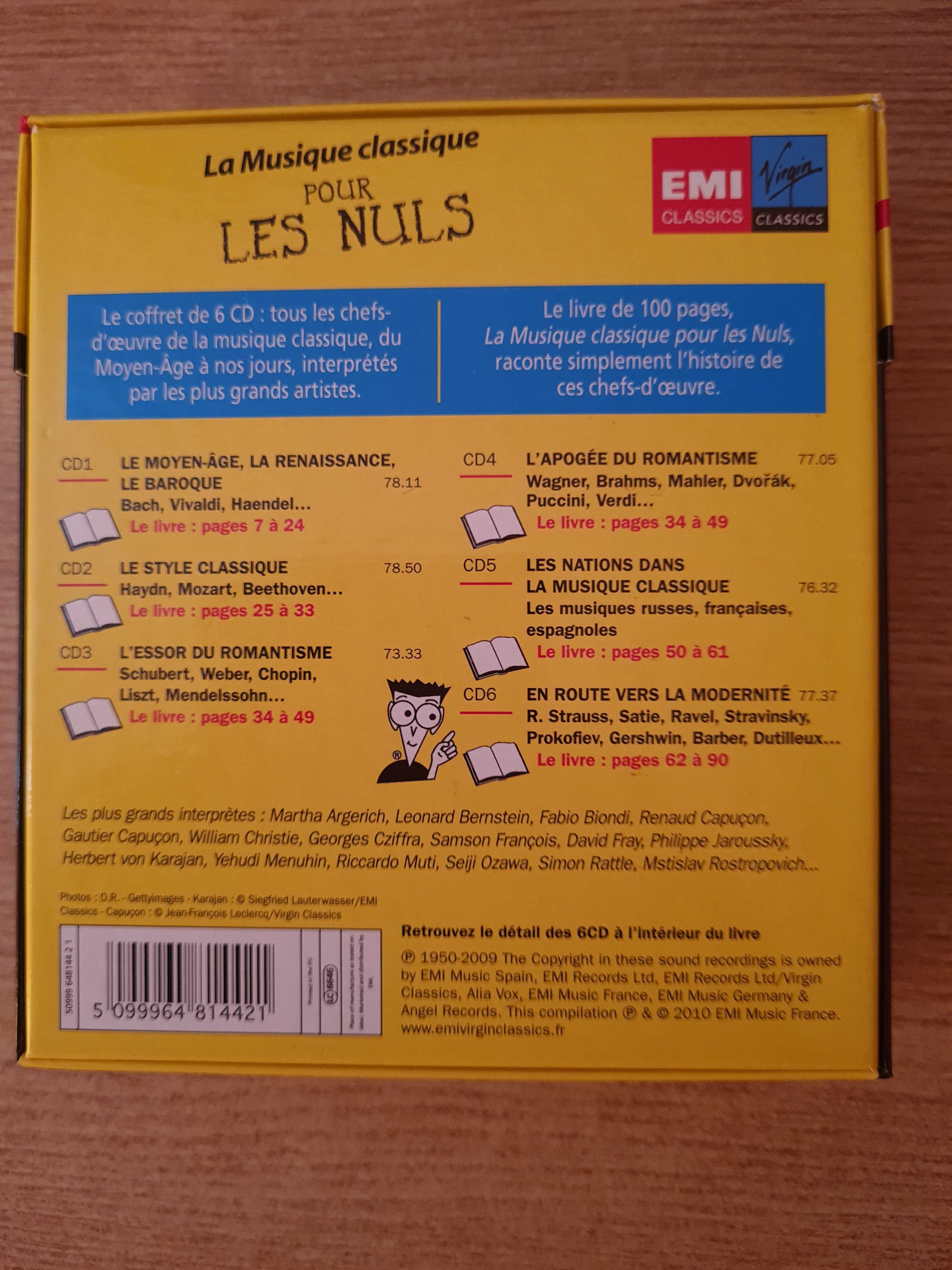 vand "La Musique clasique pour les nuls "