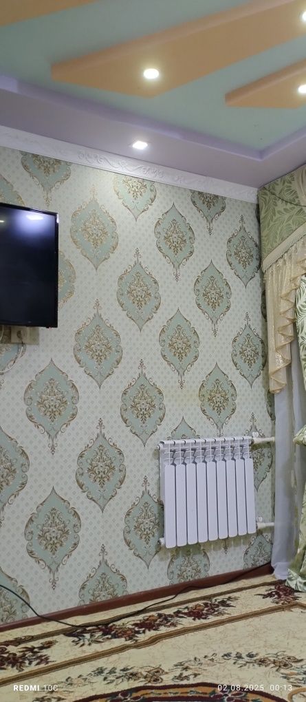 Продам 2 х ком квартиру с ремонтом 1микрорайоне.
