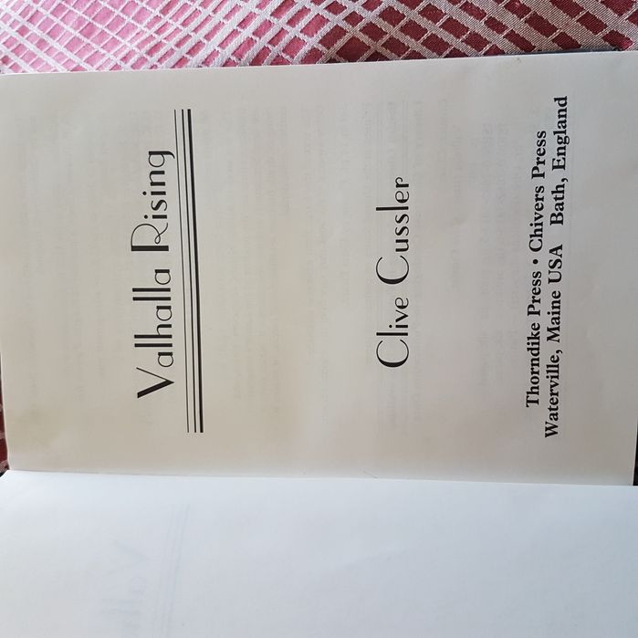 Walhalla Rising A Dirk Pitt Novel by CLIVE CUSSLER