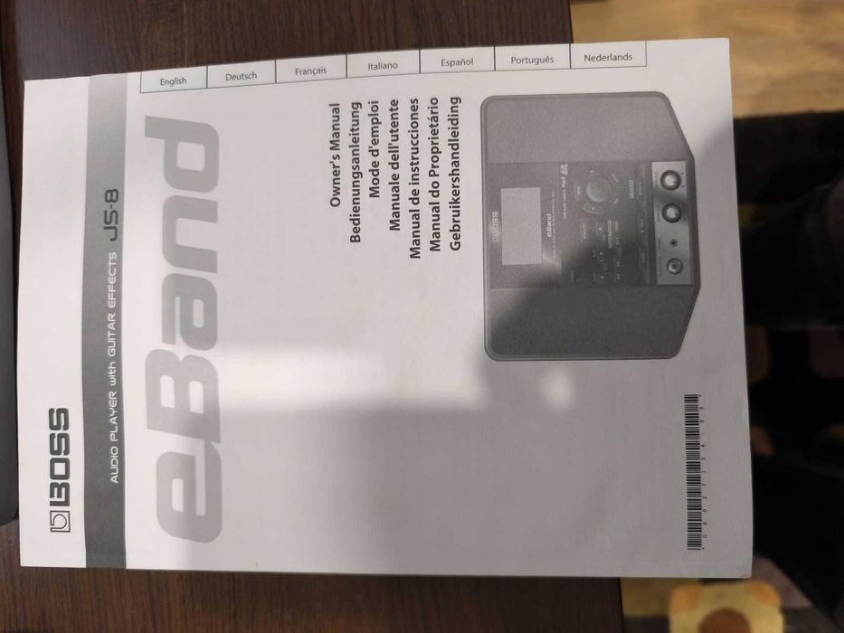 Procesor de chitara BOSS JS-8 eBAND