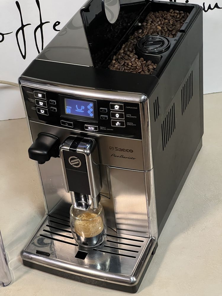 Кафемашина кафе автомат Saeco Picobaristo с гаранция