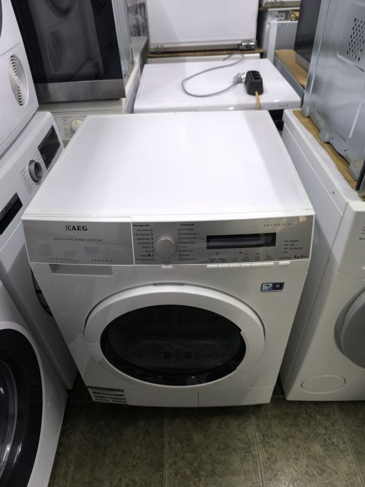 Сушилня AEG T77689IH3 - 8кг. термопомпа А+++ Топ Оферта.