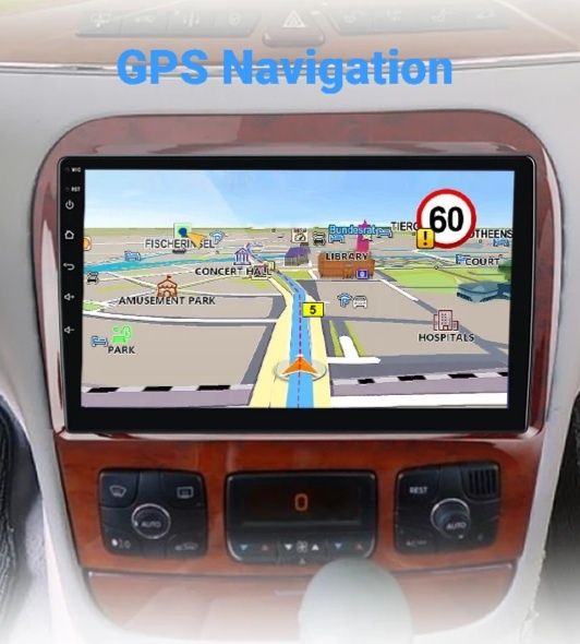 Navigatie Android dedicata Mercedes Benz S-Class W220 (1998-2005)