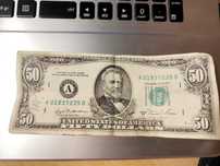 Bancnota 50 $ dolari din 1981