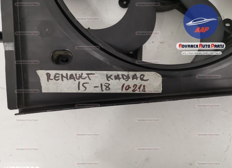 Electroventilator original Renault  Kadjar  1 2015 2016 2017 2018
