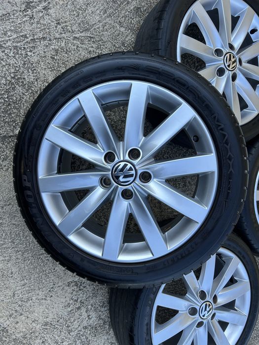 5х112 17 ски RONAL за vw pasat golf 5 6 touran kadi skoda seat