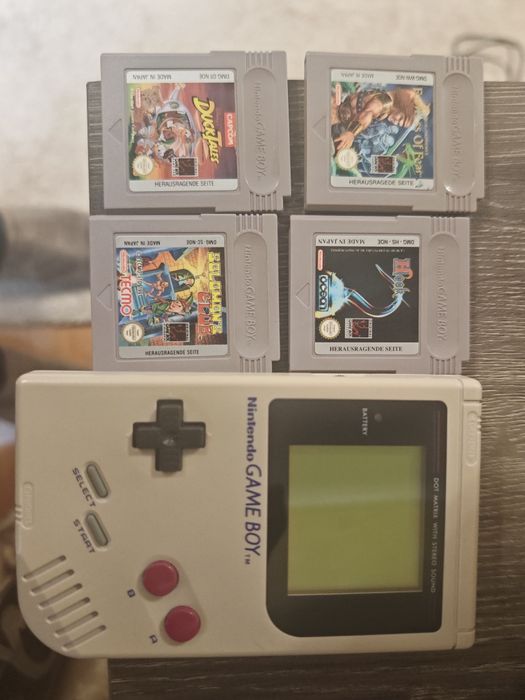 Nintendo game boy dmg-01 cu jocuri