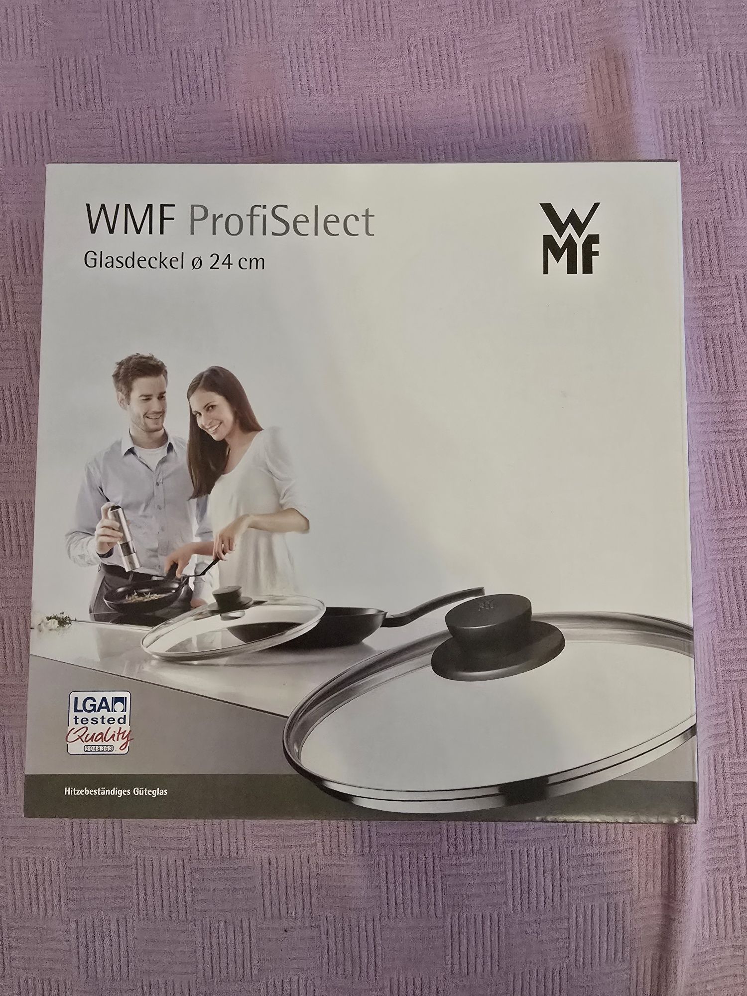 WMF стъклен капак 24 см. Нов