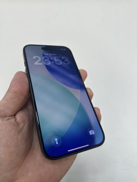 iPhone 15 Pro 128 Qora Europa Sim