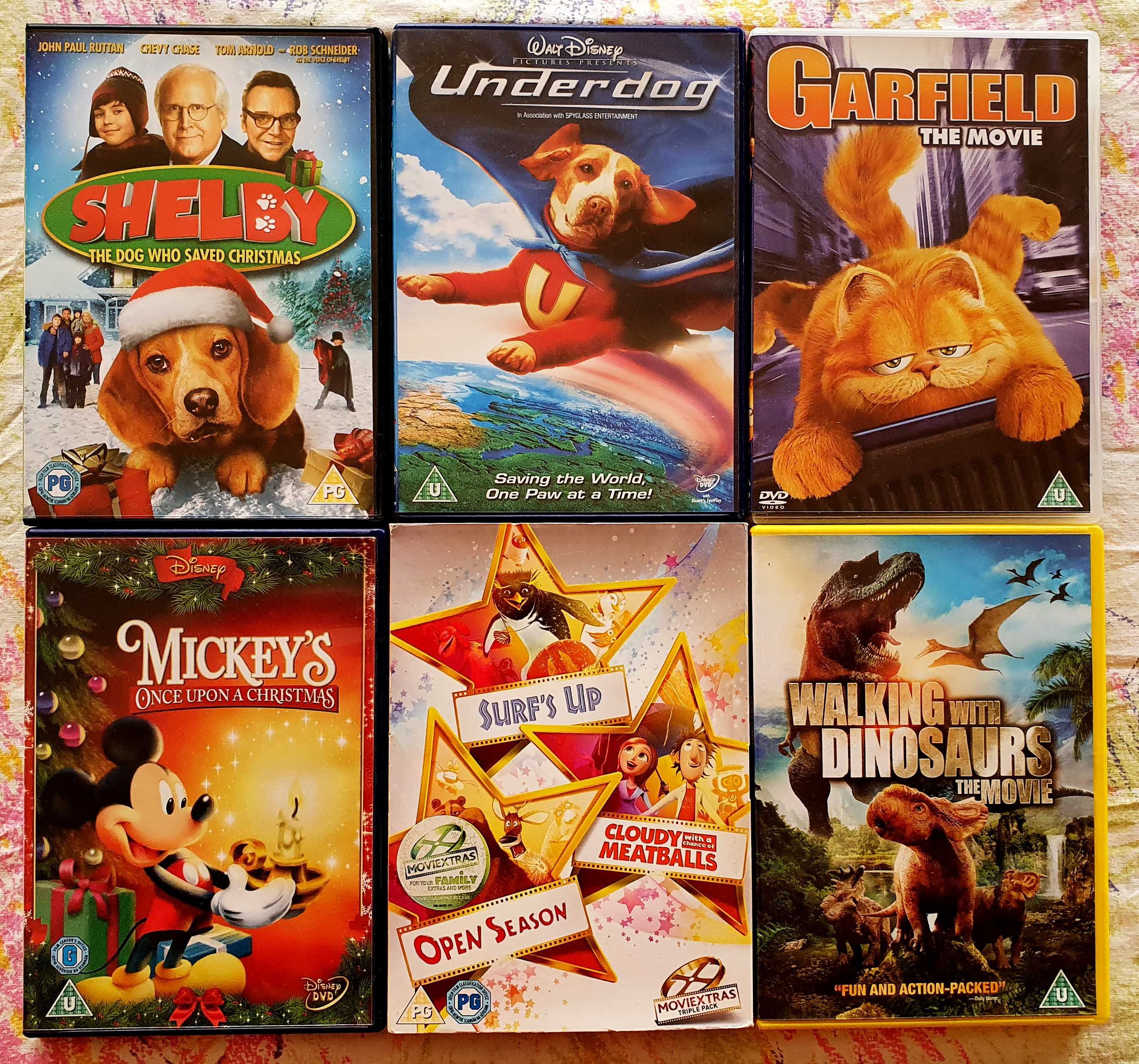 DVD-uri originale cu filme pentru copii