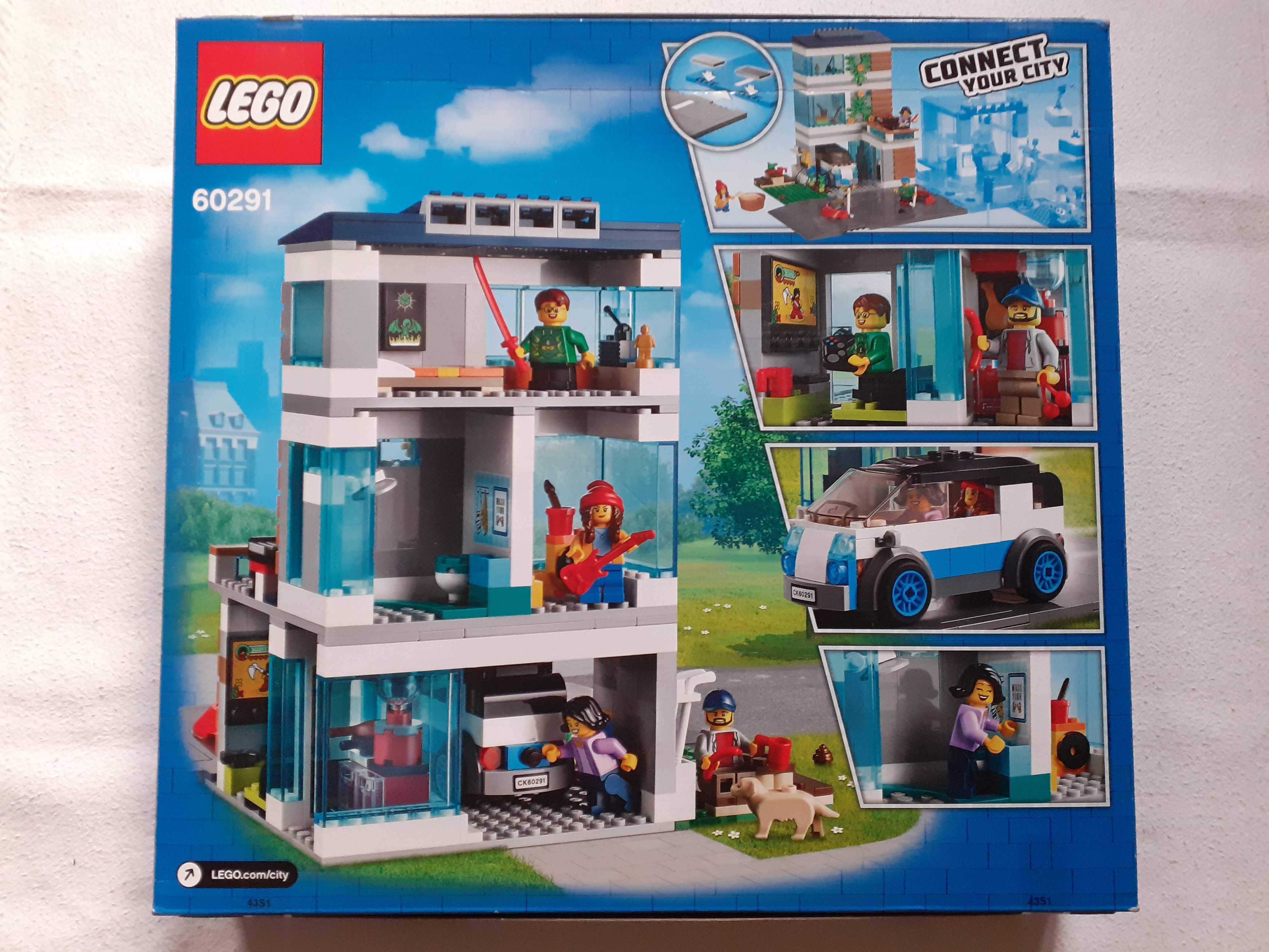 Lego City 60291 Casa familiei, set nou, sigilat, de cadou